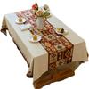 Atmospheric Tablecloth Hemming Embroidered Lace Living Room Kitchen Rectangular Non-Slip Decorative Cover Cloth Dining Table Mat