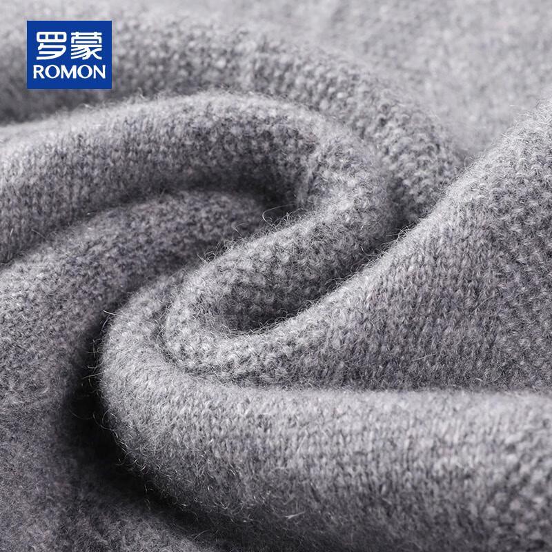 ROMON Men's 100% Pure Cashmere Pullover Sweater