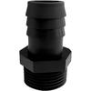 20 Pcs 3/4" Barb X 3/4" NPT Male Connector, Plastic Hose Barb Fitting, Adapter, Industrial Hose Barb To Pipe Fittings Connect