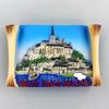 France Refrigerator Stickers Mont-Saint-Michel Souvenirs Normandie Alsace Guadeloupe Provins Tour César Fridge Magnets Gifts