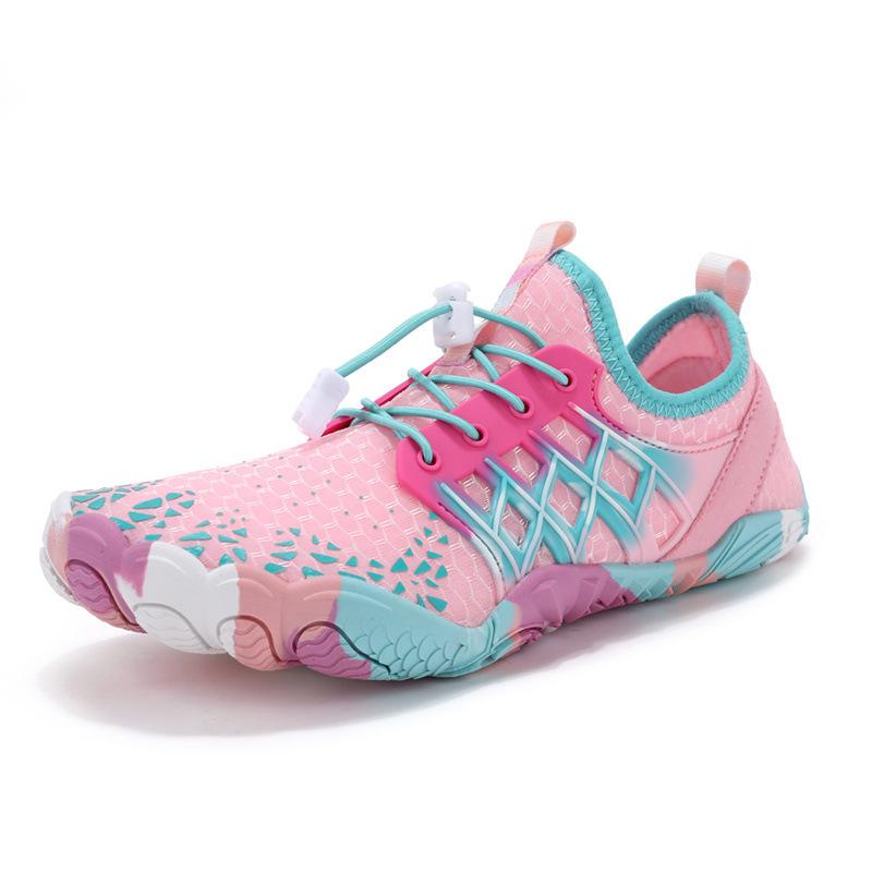 Large Size Men's and Women's Colorful Anti-cut Hiking Shoes, New Five-finger Creek Shoes, Swimming Shoes, Beach Shoes