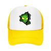 pc ATHACER Alien Theme Baseball Cap  Retro washed black  suitable for outdoor fashion Unisex and Women Halloween headwear