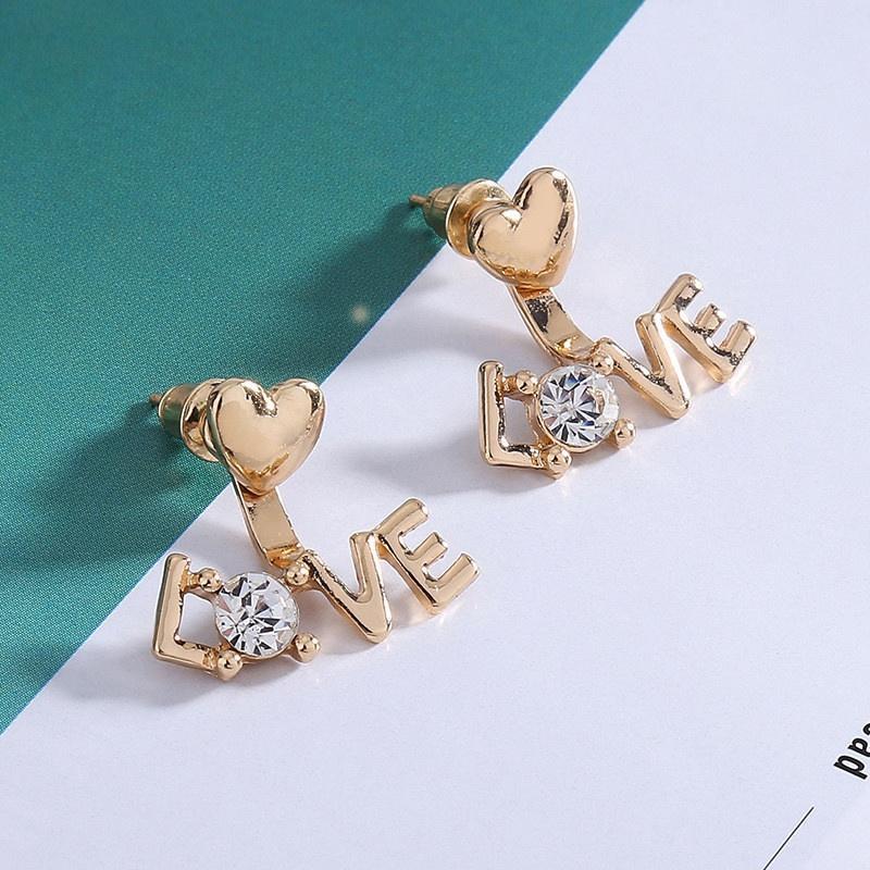 LOCIBLO Orecchini Pendenti A Cuore Con Pietra Portafortuna, Argento Sterling 925 Placcato Oro Bianco, Gioiello Donna Con Ametista E Diamanti Simulati