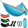 Camping Hammock Camping Acssories Gear for Outdoor Indoor with Tree Straps Nylon Lightweight Hammocks for Touring Hiking