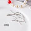18k Gold Plated Multi-Faceted Curved Tube for DIY Jewelry Necklaces & Bracelets