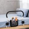 Carbon Steel Elderly Bedside Armrest Foldable Widened Pregnant Women Armrest Frame Household Stand Up Assistance Tool