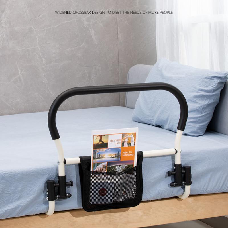Carbon Steel Elderly Bedside Armrest Foldable Widened Pregnant Women Armrest Frame Household Stand Up Assistance Tool