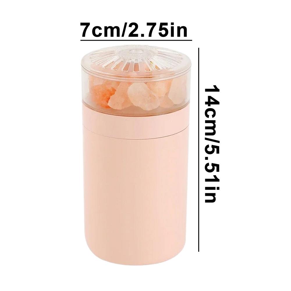 

Salt Stone Humidifier | Car Aromatherapy Humidifier | USB Plug-in Automobile Fragrance Diffuser Silent Mist Humidifier Bedroom белый