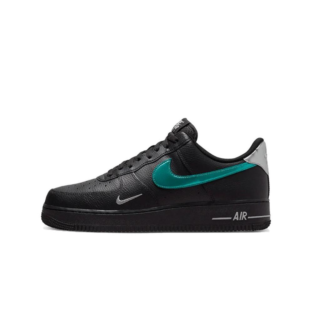 Nike Air Force 1 Low Černá Modrá Blesk