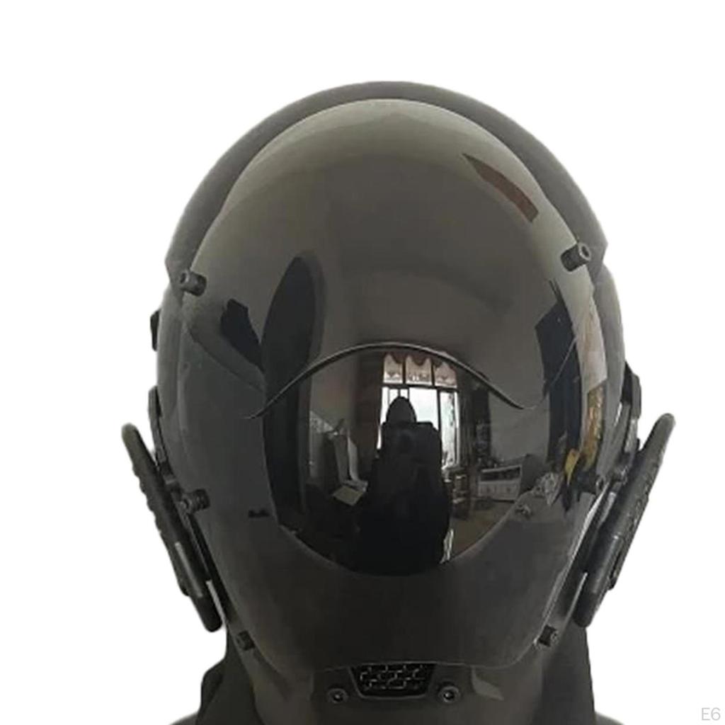 Casco Costumi Rastrellature Cool Cosplay per Uomini Carnevale