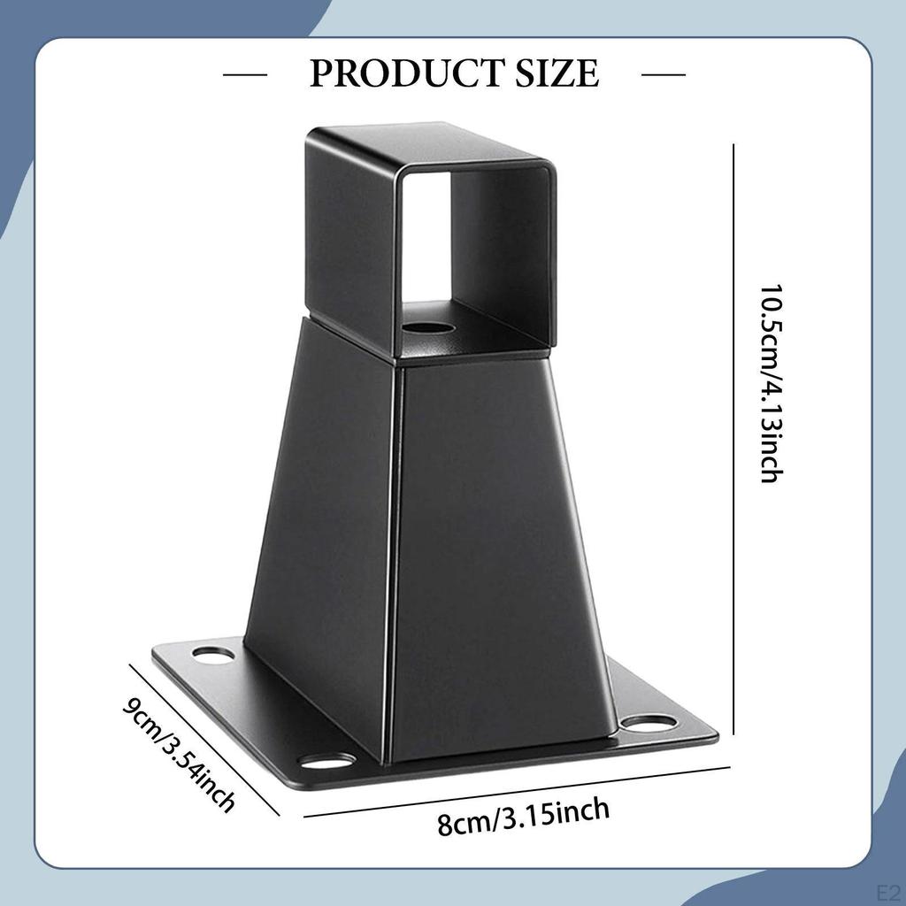 Awning Bracket with Screw Replacement Professional Accessories Carbon Steel Easy Installation Wind