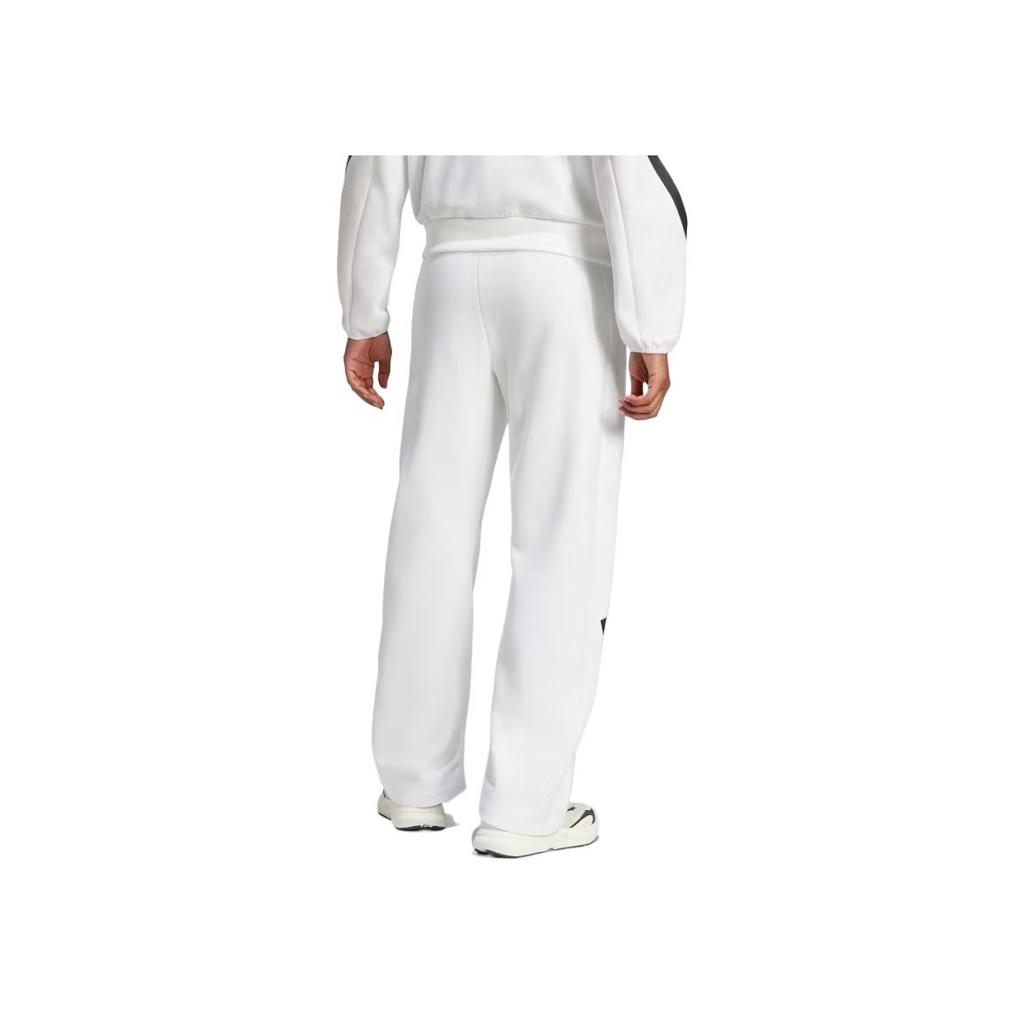 adidas Womens Z.N.E. Barrel Tracksuit Bottoms White/Black Women Streetwear JJ4747
