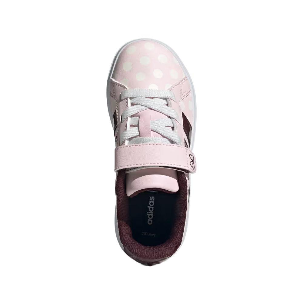 Adidas x Disney GRAND COURT Kids' Outdoor Shoes Pink White Kids' JR8133