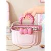 Hair Accessories Storage Box, Portable Makeup Organizer for Hair Clips, Hair Ties, Earrings, Bracelets, Necklaces