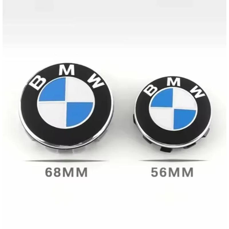 Tappi Centrali per Cerchi BMW 56/68mm Compatibili con E46 E39 E60 E90 E53 E36 E30 E87 F10 F20 F30 X1 X3 X5 X6 X7 Accessori Auto