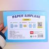 Set Origami Aereo di Carta Montessori Versatile Giocattolo Aereo di Carta Ragazzi Bambini Bambine