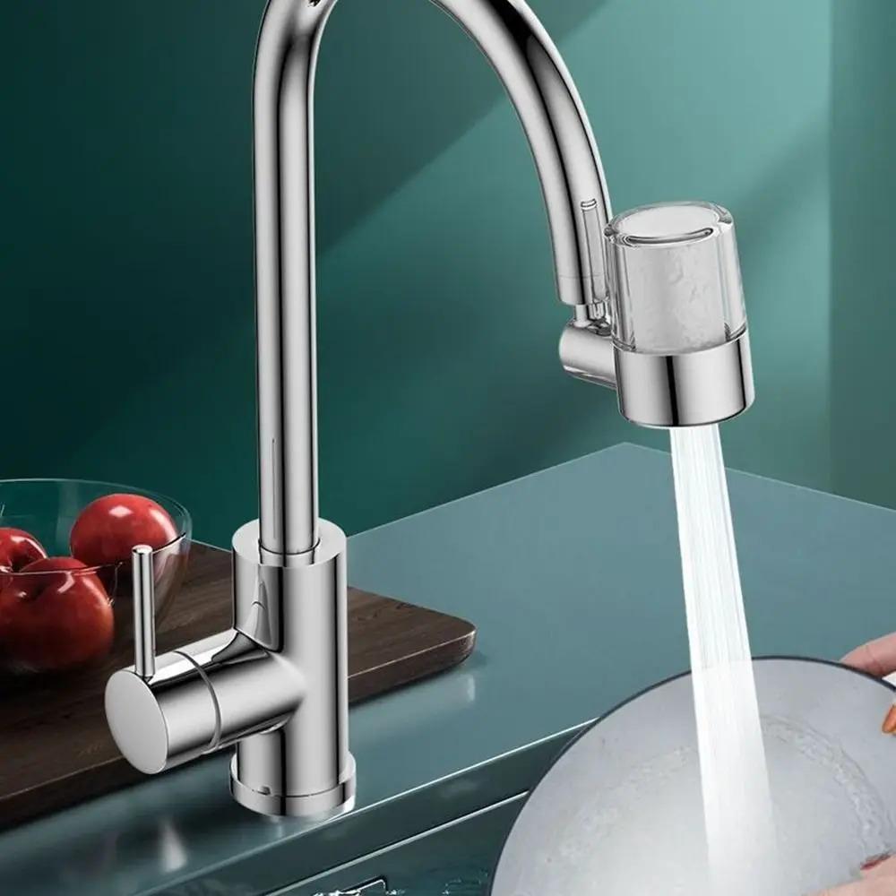 Anti-splash Kitchen Faucet Nozzle 2-Mode Adjustable 720°Rotation Sprayer Nozzle Water Saving Tap Spray Water Outlet Taps