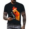 Funny F Caw F Chicken Rooster Cawing F-Caw-F Saying Pun T-Shirt