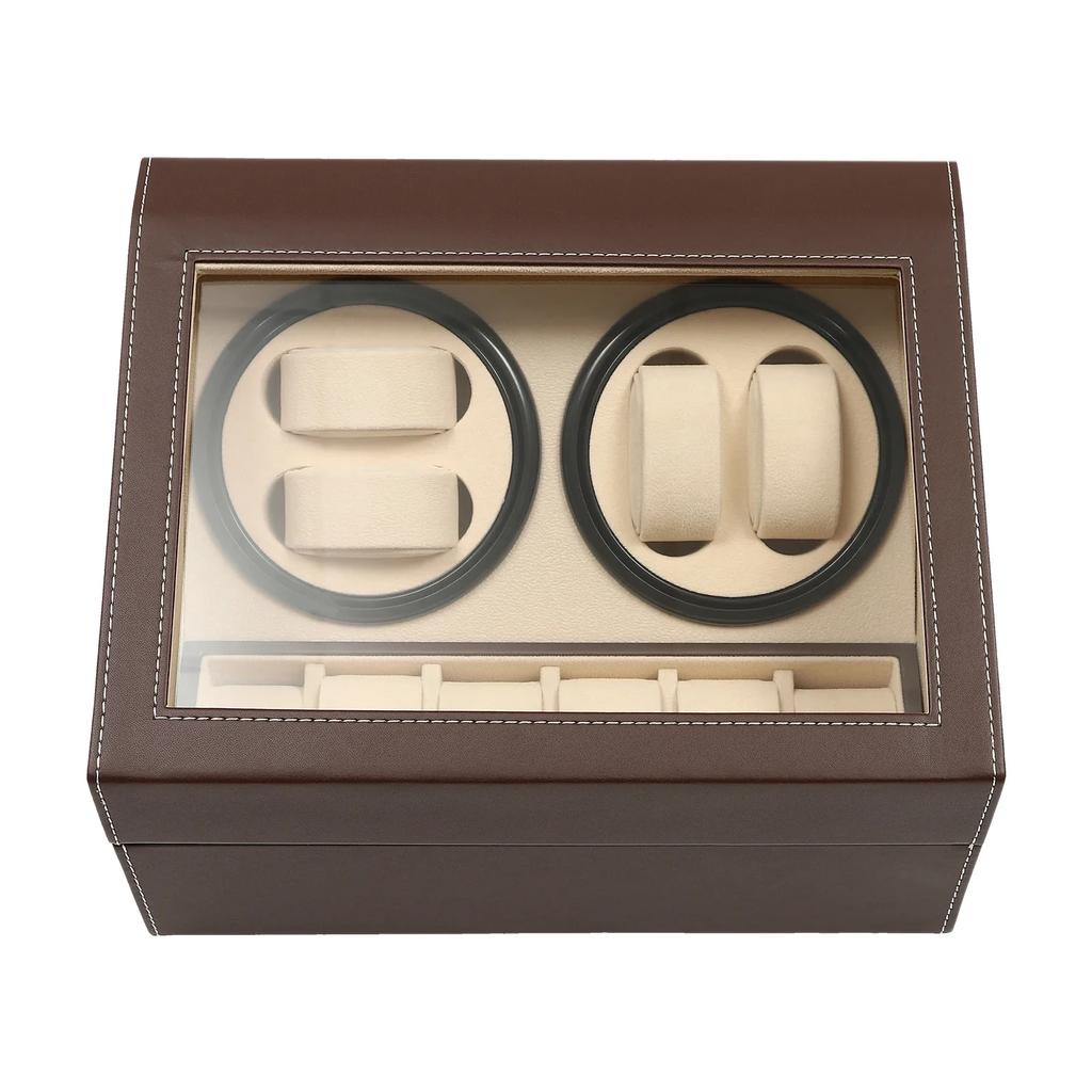 Automatic Rotator Watch Winder Motor Silent Movement Winder Watch Boxes Men Mechanical Watches Display Organizer Accessories