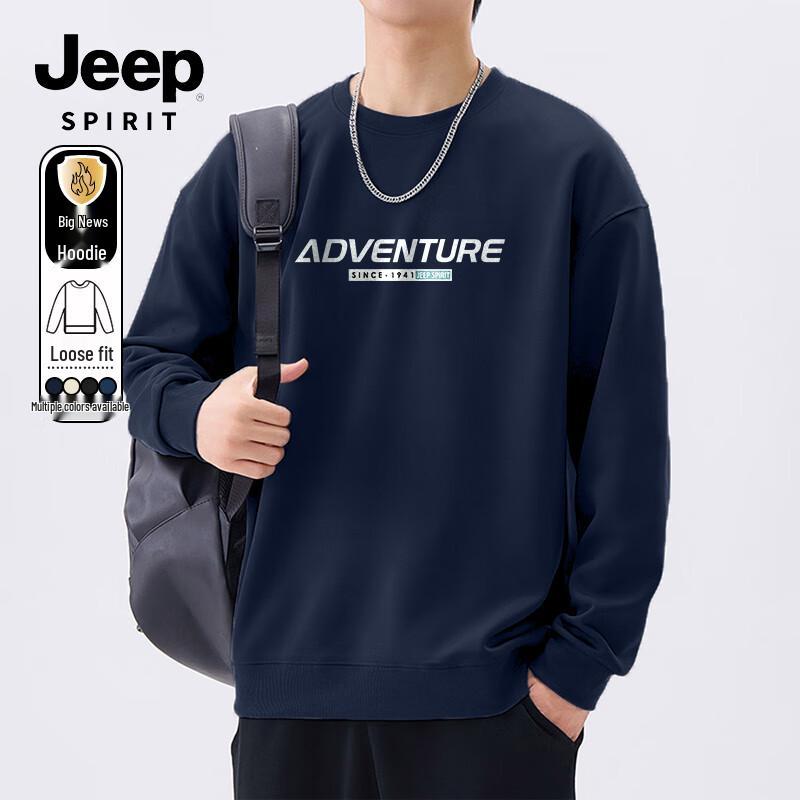 

JEEP SPIRIT Men s Crew Neck Sweatshirt 2XL
