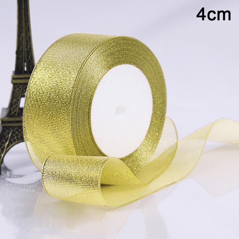 2.2/10M Nastro di chiffon trasparente Organza Nastri di raso per confezioni regalo Decorazione Bouquet da sposa Ghirlanda Fornure per cucire Tessuto  15