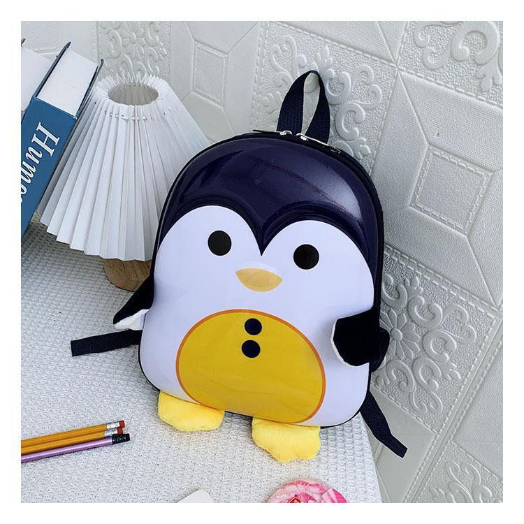 Eggshell Bag Penguin Cartoon Animal Kids Backpack Adjustable Shoulder Straps