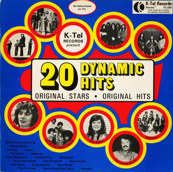 

LP Record VARIOUS 20 Dynamic Hits WSR972TE292 1973 UK Rock Used