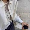 Contemporary Long Necklace Wine Bottle Pendant Necklace Peace Buckle Neck Jewelry Alloy Texture for Various Occasion