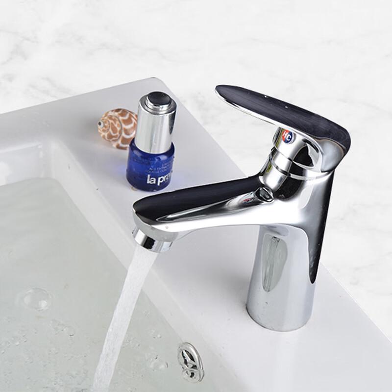 Single Handle Hot & Cold Countertop Basin Faucet
