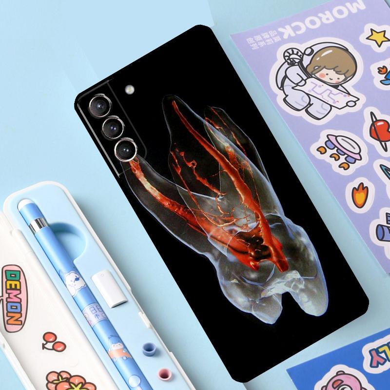 Human Tooth Anatomy Case For Samsung Galaxy S23 S21 S22 Ultra Plus Note 10 20 S8 S9 S10 Plus S20 FE Cover Case