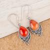 Carnelian Gemstone 925 Sterling Silver Jewelry Earrings For Mother's Day Gift EE-85-26
