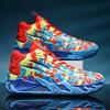 Large size basketball shoes mesh breathable sports shoes youth middle school students game training shoes