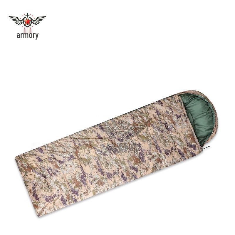 

Outdoor Warm Adult Fiberfill Sleeping Bag Envelope Type Silk Cotton Sleeping Bag