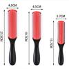 9 Row Cushion Hair Brush for Natural Curly Hair 3 Sizes Detangling Comb for Volumizing and Shaping Curls Gentle Defining Wide Teeth