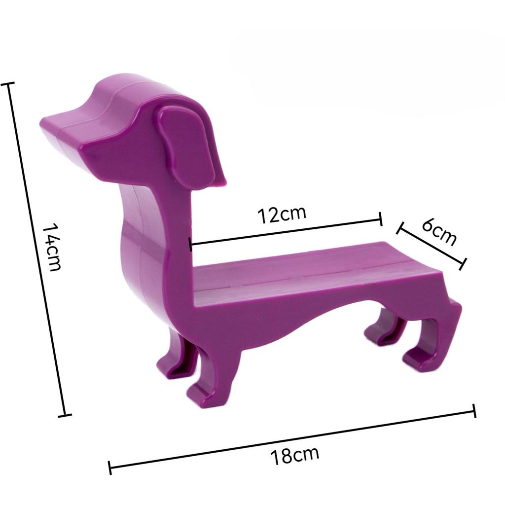 Wine Rack Dachshund Wine Bottle Holder Funny Countertop Wine Rack Liquor Display Stand for Home Storage Holders