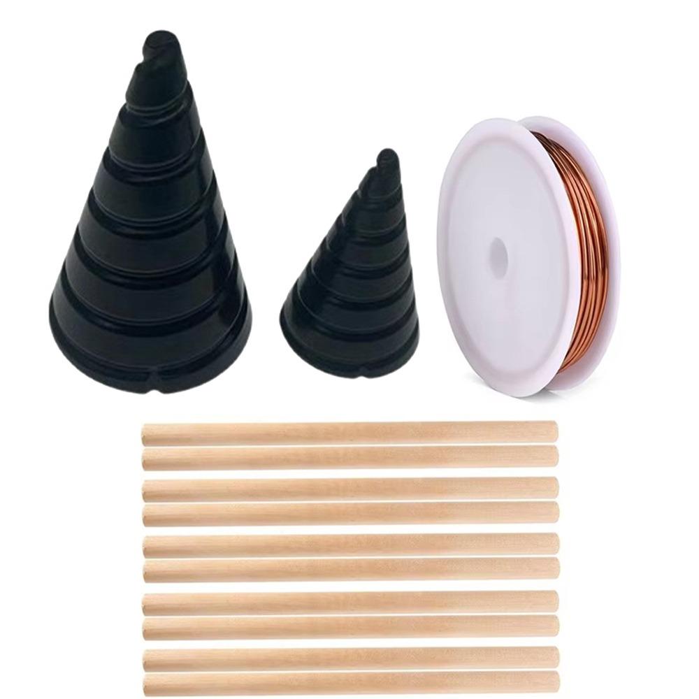 Smooth Cone Fibonacci Coil Winding Jig Sturdy Coil Wire Winding Tools  For Gardening Electroculture