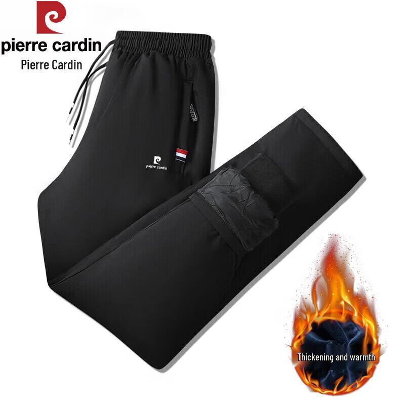 

Pierre Cardin Men s Warm Thickened Straight-Leg Casual Trousers 2XL