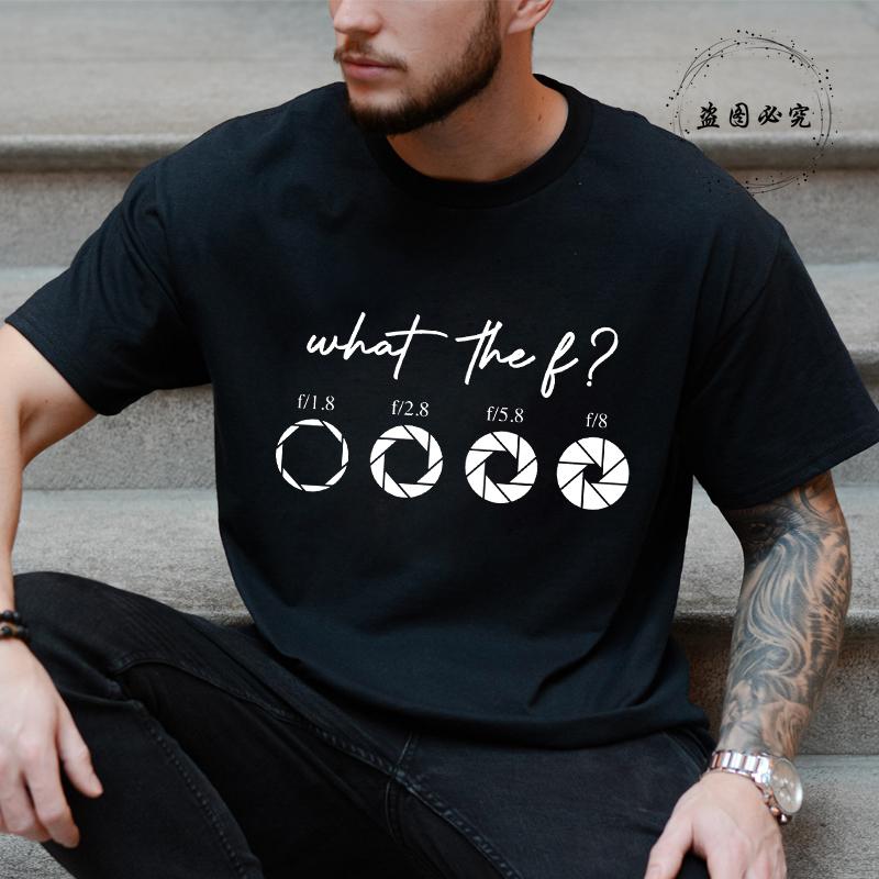Lustige Fotograf Grafik T-Shirts Oberteile Kleidung Kamera Liebhaber T-Shirt Homme Fotografie T-Shirt für Männer Kurzarm Herrenbekleidung