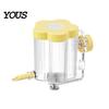 Cockatiel Water Dispenser Automatic Bird for Cage, Inside Outside Cage Mount Magnetic Parrot Bottle Feeder, Transparent Budgie Lovebird Finch