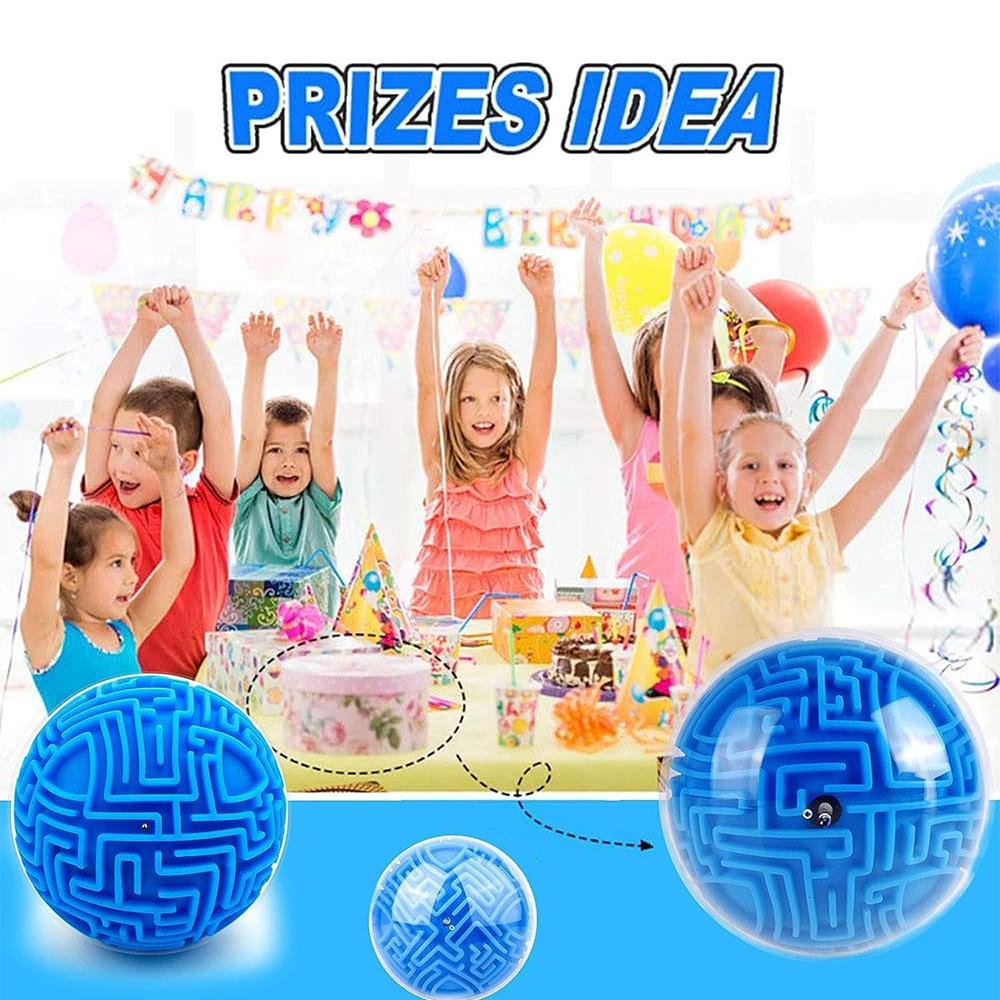3D Gravity Memory Sequential Labyrinth Ball Puzzle Toy Gifts for Children Adults - Medium Challenges Game Lovers Tiny Balls Brain Teasers Game