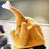 Electric Turkey Leg Hat Plush Toy With Singing Dancing And Moving Functions For Halloween Christmas Party Entertainment