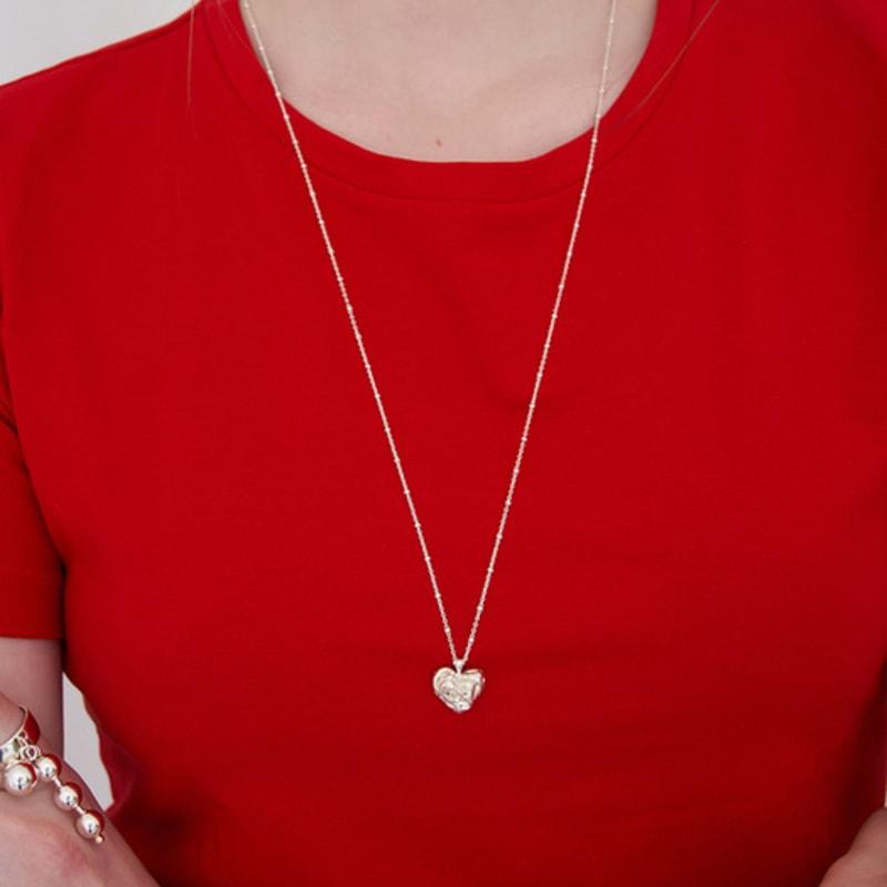 STILL INSTANT Rose with Dew - Necklace 08