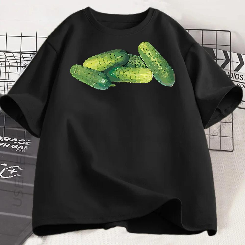 Retro Style Unisex Vintage Tshirt Cucumber Graphic Highquality Tee Unisex Sweatshirt for Unisex and Unisex Gift Streetwear