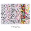 24 Colors Craft Beads 720PCS Bracelet Beads Versatile Large Hole Beads  Hair Braiding