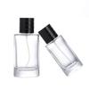 Transparent Spray Glass Bottle, 50ml/100ml, Round Bayonet Design for Perfume or Toner Refill