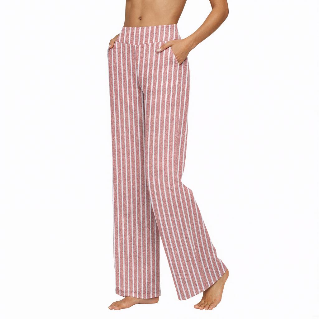 Womens Palazzo Pants Summer Casual Flowy Wide Leg Trousers Beach Travel Vacation Outfits