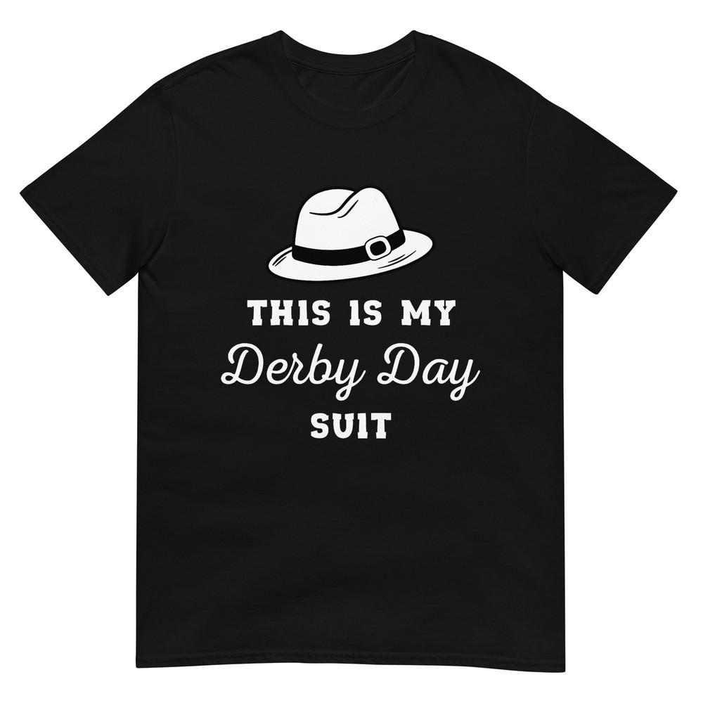 

This Is My Derby Day Suit Funny Horse Racing Derby Day Men T-Shirt S