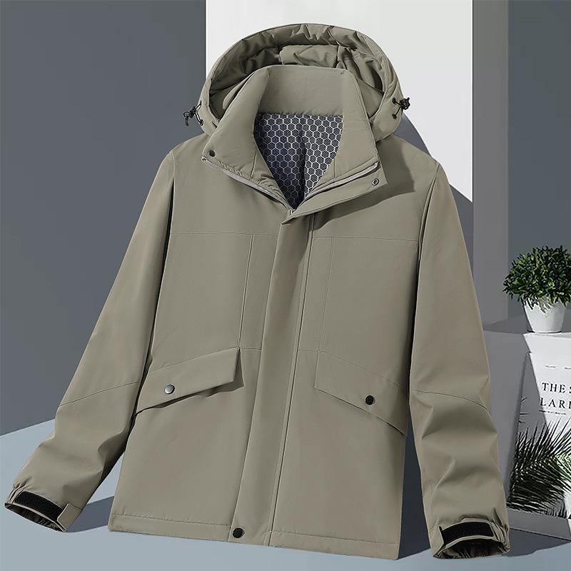 Unisex Windproof Waterproof Cotton Down Jacket with Velvet Lining – Thickened for Warmth and Cold Protection