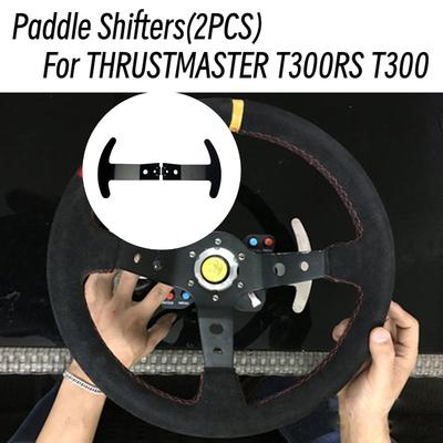 Pádlové řazení pro THRUSTMASTER T300RS T300 Volant Pasuje na 14palcový konkávní volant Díly Modifikace Pádla