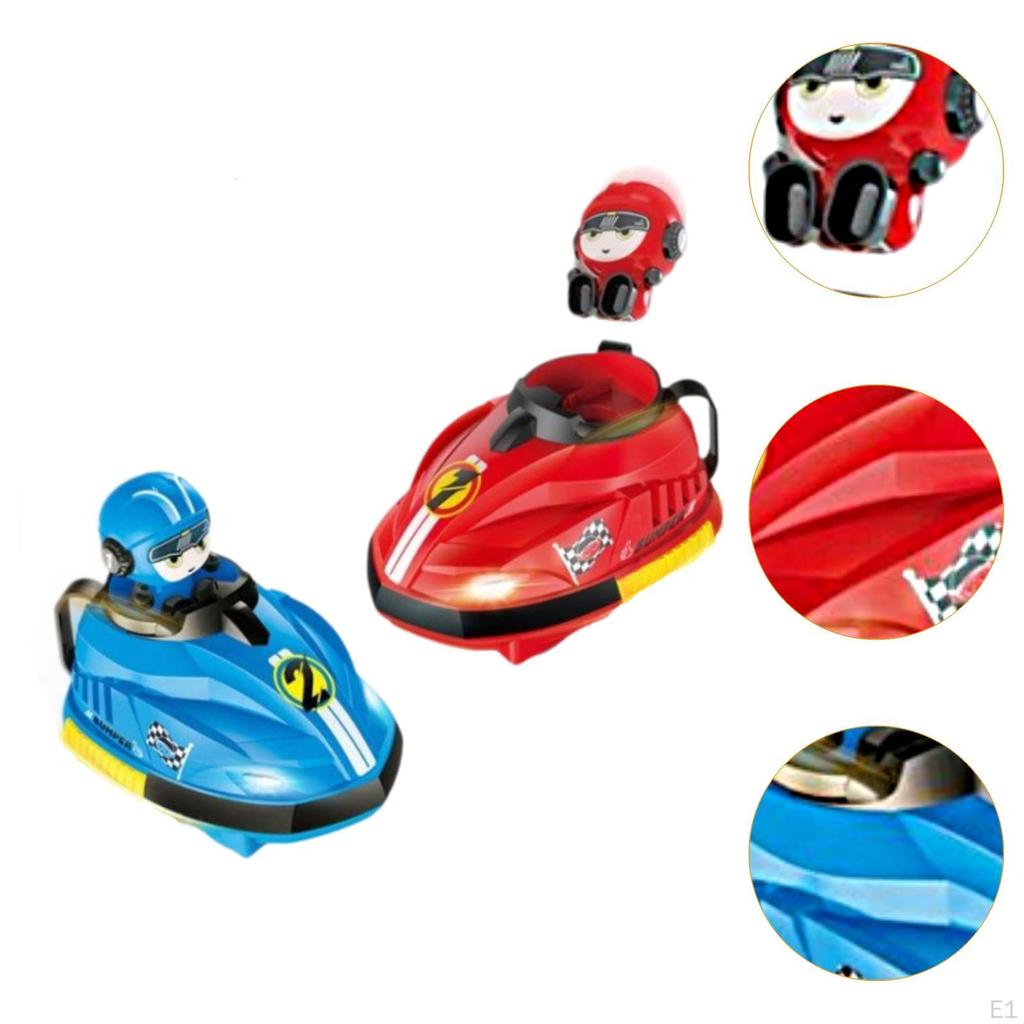 Remote Control Car Ejecting RC Race Parent Child Interactive Toy with Music Light